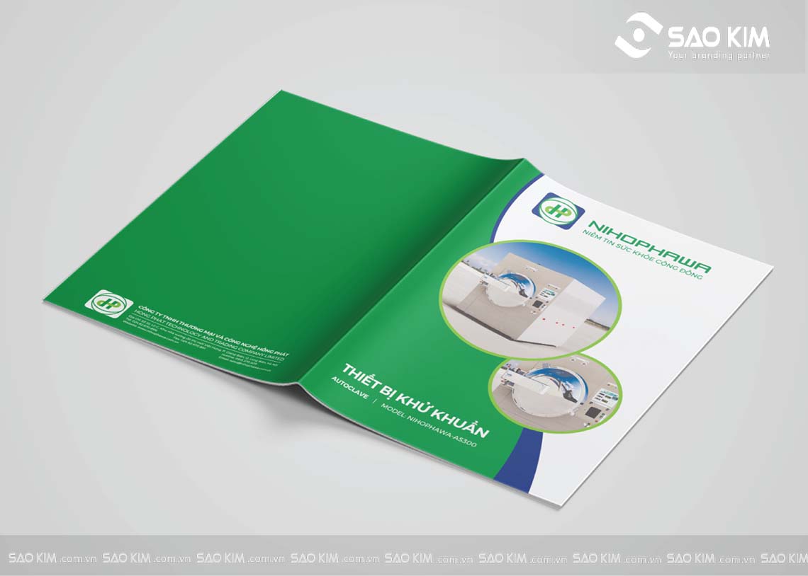 Hồng Phát 2 - Thiết kế Brochure Công ty TNHH Thương mại và Công nghệ Hồng Phát
